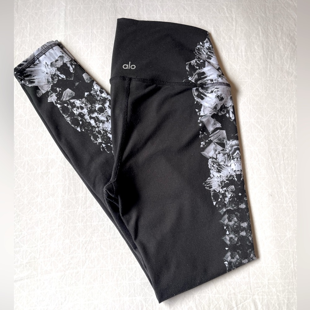 Alo Yoga Airbrush leggings Dark Krystal black